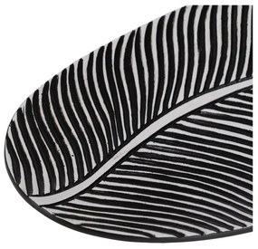 Tavă decorativă din polirășină 16x37 cm B&amp;W – Ixia