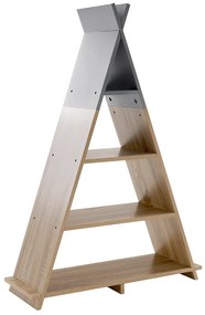 Raft pentru copii, gri / natural, BARNIE