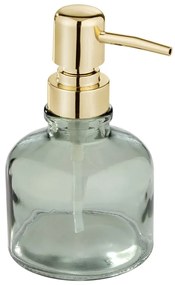 Dozator de săpun lichid verde mentă din sticlă 200 ml Atessa – Wenko
