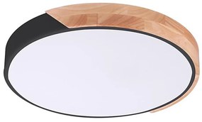 Rabalux 3528 - Plafonieră LED MAPLE, 24 W, 230 V, negru