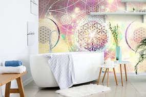 Tapet autoadeziv Mandala în design interesant