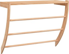 vidaXL Suport de prosoape, 60x25,5x49 cm, lemn masiv de nuc