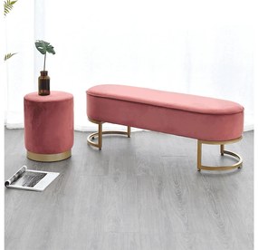 Bancă de design Morila (roz). 1064039