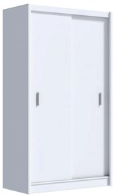 Șifonier cu uși culisante SAPHIRA 150x215 cm alb