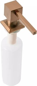 Dozator detergent Rea Square 330 ml finisaj cupru periat