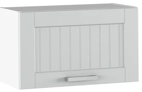 Dulap superior de bucătărie Janne Typ 9 (gri deschis + alb). 1021196