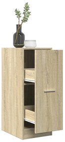 vidaXL Dulap de farmacie, stejar sonoma, 30x41x77,5 cm lemn prelucrat