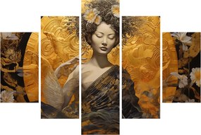 Tablou - Doamnă japoneză (150x105 cm)