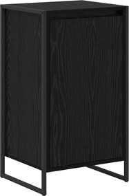 vidaXL Bufet Stejar Negru 43 x 36 x 75,5 cm Lemn compozit