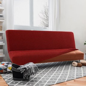 Nueva Textura Huse care se întind foarte bine NIAGARA cărămizii 2fotoliu cu manere de lemn (l. 130 - 160 cm)
