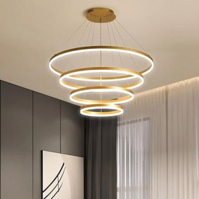 Lustra LED Cu Telecomanda, Elit's EsnF316-4, 288ww