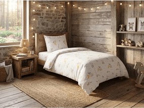 Lenjerie de pat din bumbac pentru copii MAGIC UNICORN alb, 100% bumbac Dimensiune lenjerie de pat: 70 x 90 cm | 140 x 200 cm