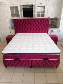 SET ROYAL 2 PAT MATRIMONIAL+ 2 NOPTIERE 180X200 CM saltea inclusa