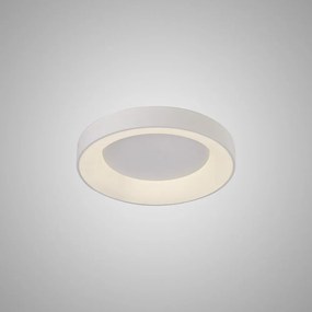 Plafoniera LED inteligenta design circular NISEKO II White 38cm