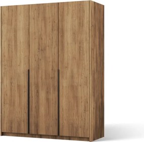 Dulap Bregma III Hinged – 148x58x204 cm – Stejar Artisan – Bregma III Hinged Dulap – Varianta 1