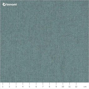 Pat albastru prăfuit tapițat fără somieră 120x200 cm Mattis – Meise Möbel