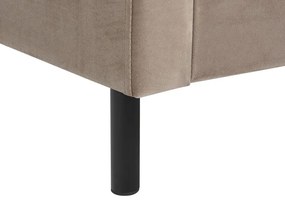 Pat matrimonial 180 cm Vue (gri bej) (cu somieră). 1076449