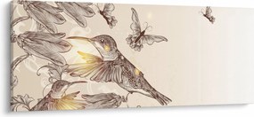 Tablou - Colibri (120x50 cm)