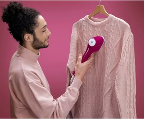 Fier de călcat cu abur Tefal DT2023F0, 1300 W, 70 ml, 20 g/min, indicator de pregătire, oprire automată, roz