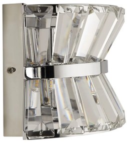 Aplica de perete eleganta cu cristal Uptown 2Lt