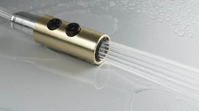 Baterie pentru Bucătărie OLFATO finisaj auriu periat BQO_R72M