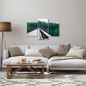 Tablou - Pod spre vârfurile copacilor (90x60 cm)