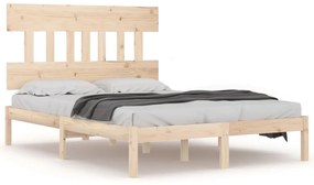 3104733 vidaXL Cadru de pat, 120x200 cm, lemn masiv
