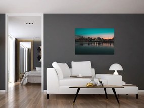 Tablou cu oraș mare (90x60 cm)