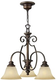 Lustră pe lanț Hinkley HK-CELLO3 CELLO 3xE27/60W/230V