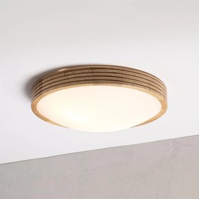 Brilagi - Plafonieră LED CARVALHO MODERN SLIM 2xE27/60W/230V Ø 37,5 cm stejar