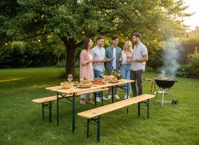 Set de bere din lemn – 220 cm, 50cm