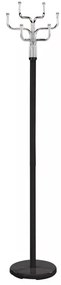 Cuier Cosmic negru/crom H176 cm