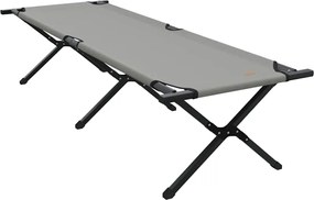 vidaXL Pat pliabil pentru camping Gri 193 x 69 x 45 cm Tafeta Oxford