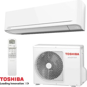 Aparat de aer conditionat cu invertor Toshiba Yukai+ RAS-B18S4KVG-E + RAS-18E2AVG-E, 18.000 BTU, 35 m², Wi-Fi, R-32, Alb
