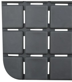 Spirella Covor de duș antiderapant QUADRO Premium,gri, 54 x 54 cm