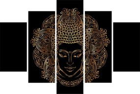 Tablou - Buddha auriu (150x105 cm)