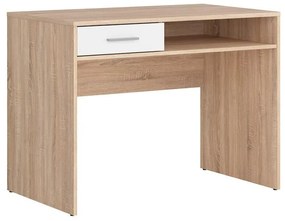 Masă de scris Nepo Plus 1 (stejar sonoma + alb) . Promo -35%. 1098263