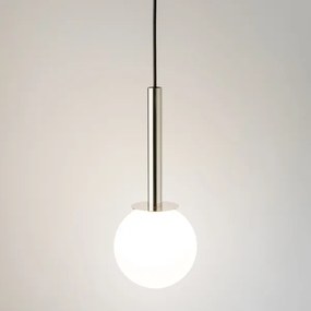 Lustră pe cablu DAISY 1xG9/12W/230V d. 14 cm crom lucios/negru/alb