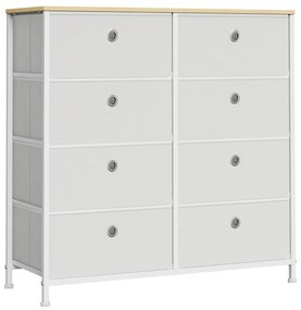 Comoda Songmics Alb 80x30x81.5 cm