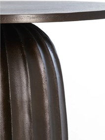 Măsuță auxiliară rotundă din metal ø 60 cm Veglia – Light &amp; Living