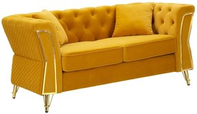 Canapea cu doua locuri, cu perne, 162X83X76 cm, Emy, Mauro Ferretti