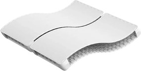 vidaXL Saltea cu arcuri bonnell, fermitate medie, 180x200 cm