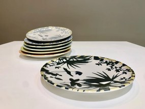 Farfurie Desert Summer 55 Negru ( 20 cm diametru)