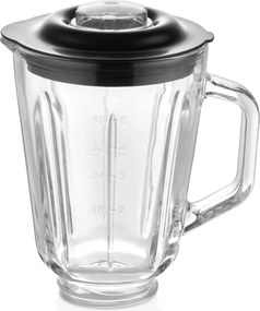 Blender RETRO Zilan ZLN7057 Rosu, capacitate 1.5 L, putere 500W, lame din otel