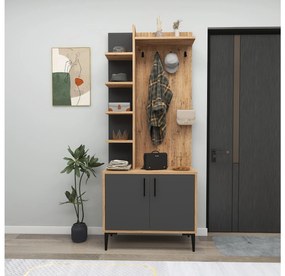 Mobilier Hol Junima (pin atlantic + antracit). 1107679