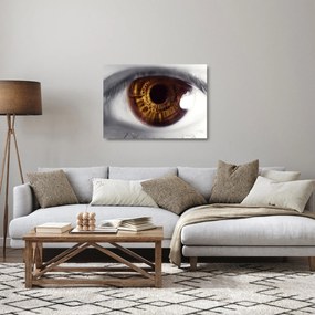 Tablou pe sticlă - Ochi (70x50 cm)