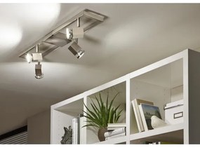 Spot LED Eglo 93678 ZERACO 4xGU10/5W/230V