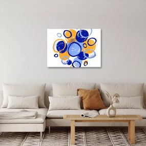 Tablou - Motiv luminos cu cercuri (70x50 cm)