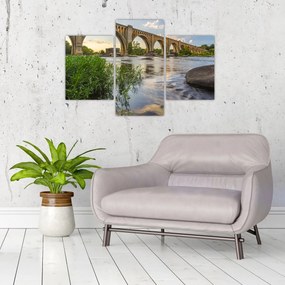 Tablou - Podul de cale ferată Richmond (90x60 cm)