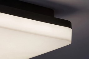 Plafoniera LED pentru iluminat exterior design modern IP54 Pernik negru